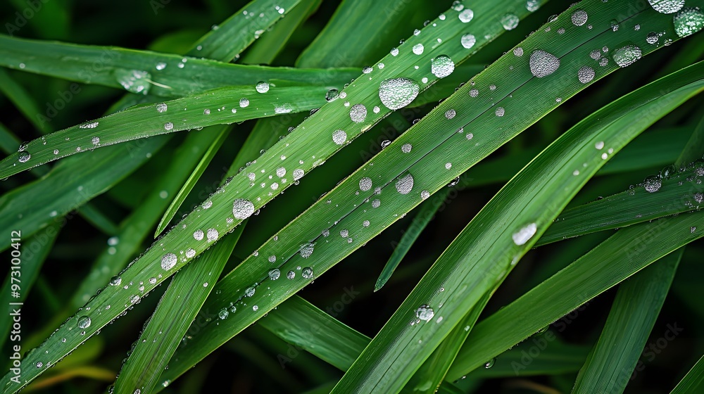 sparkling green grass sparkling green grass