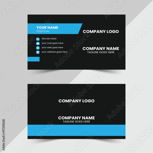 Modern business card design