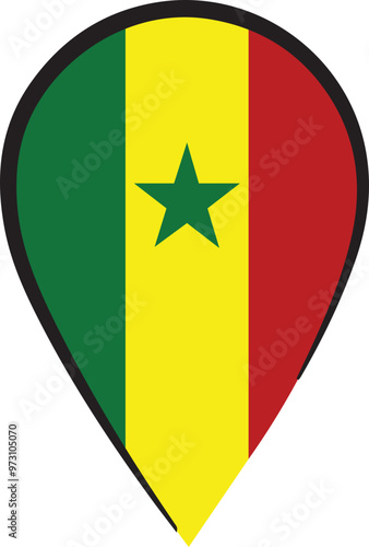 Senegalese Flag Pin Free Download Senegalese Flag Pin - GFXLoad