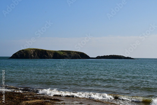 The Copper Coast, UNESCO Global Geopark. Annestown Beach, Co. Waterford. Ireland