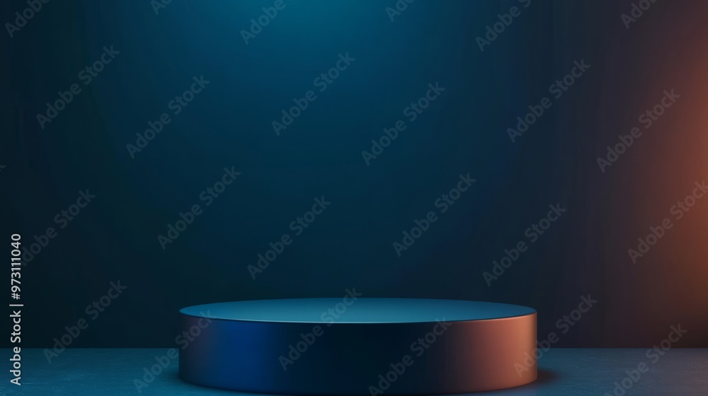 image of advertisement background. with podium for product image of advertisement background. with podium for product