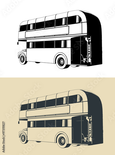 Double decker bus