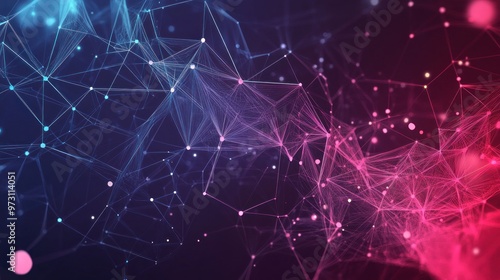 Wallpaper Mural Abstract Digital Network Torontodigital.ca