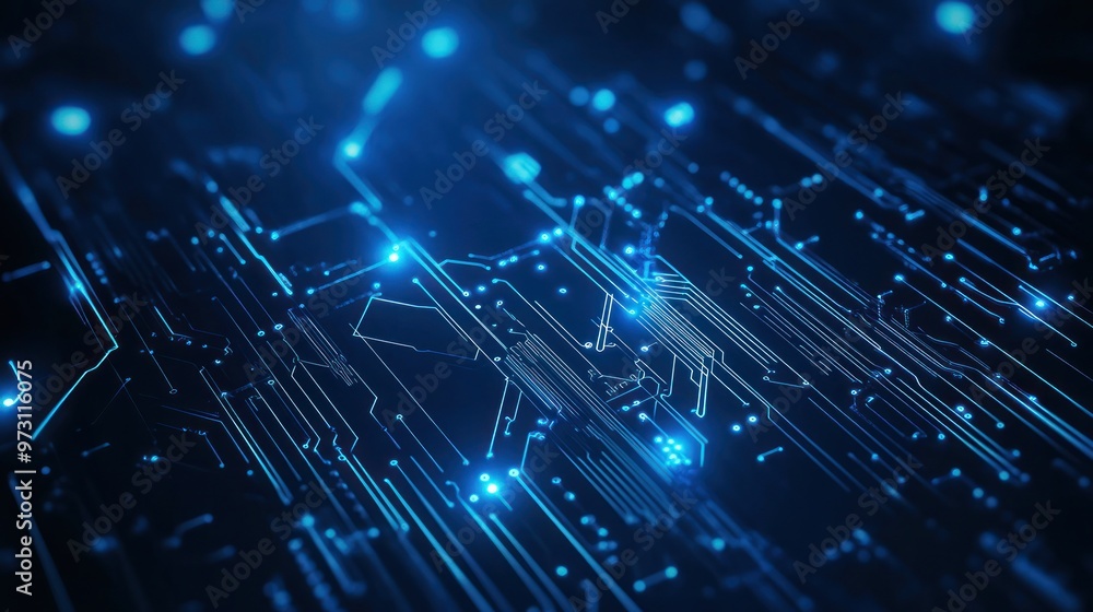 Abstract Circuit Board Abstract Circuit Board