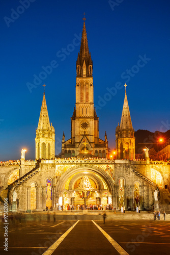 Sanctuary Our Lady Church, Lourdes photo