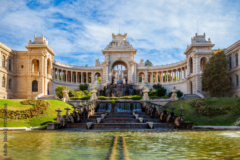 Palais Longchamp palace in Marseille