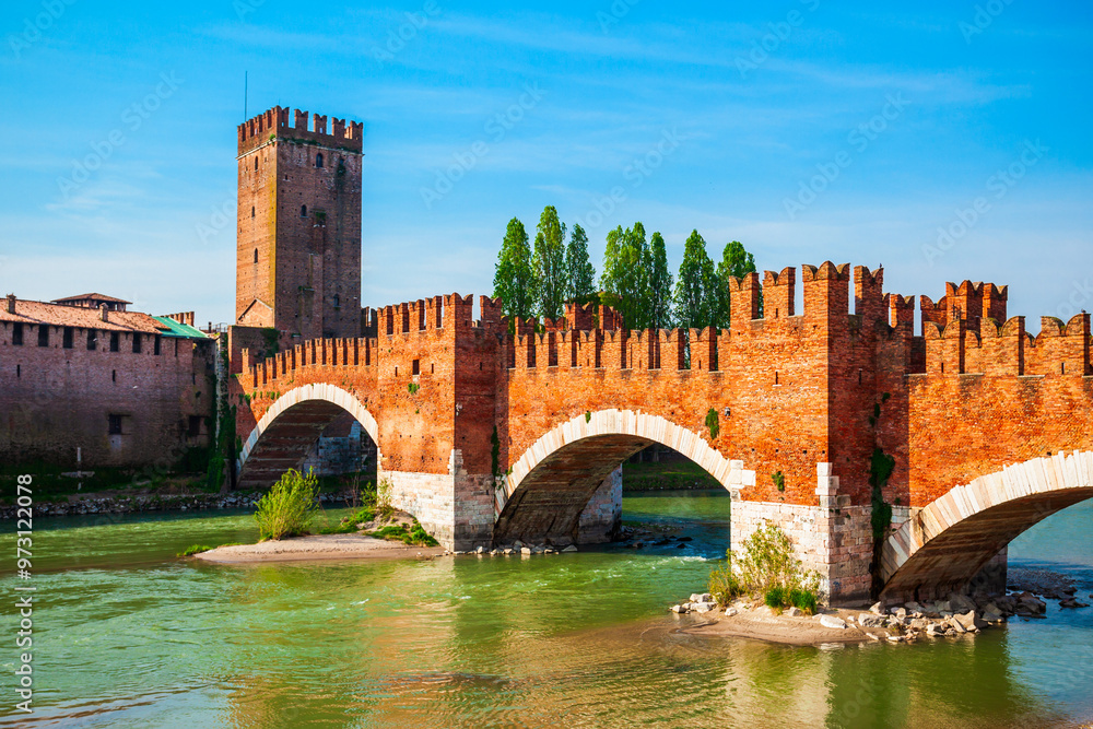 Castelvecchio Castle in Verona, Italy