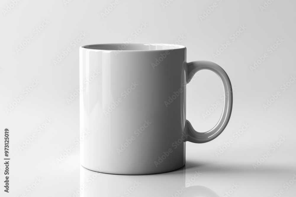 Coffee Mug Mockup on Isolated Background created with Generative AI Coffee Mug Mockup on Isolated Background created with Generative AI
