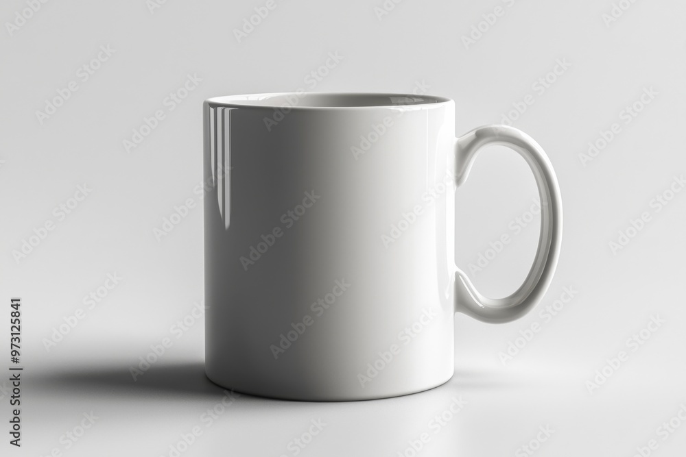 Coffee Mug Mockup on Isolated Background created with Generative AI Coffee Mug Mockup on Isolated Background created with Generative AI