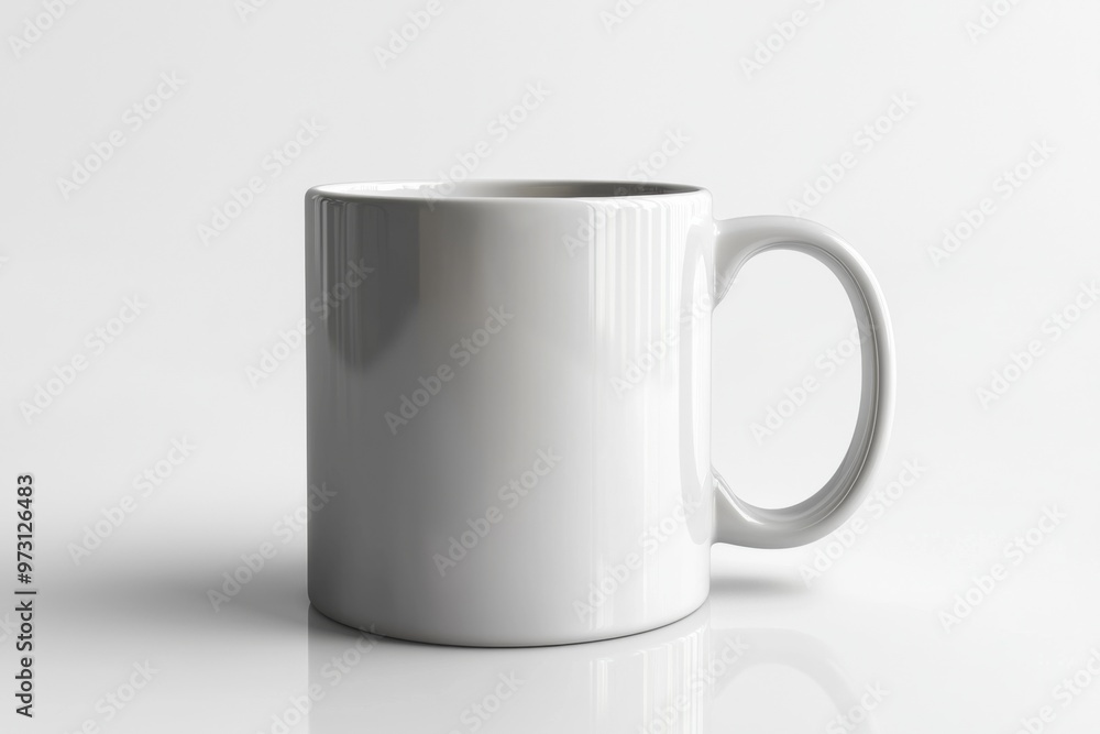 Coffee Mug Mockup on Isolated Background created with Generative AI Coffee Mug Mockup on Isolated Background created with Generative AI