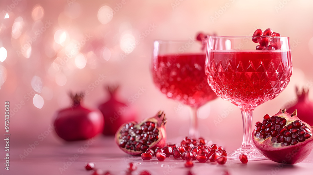Sweet Pomegranate Elixir Suitable for Advertising. Sweet Pomegranate Elixir Suitable for Advertising.
