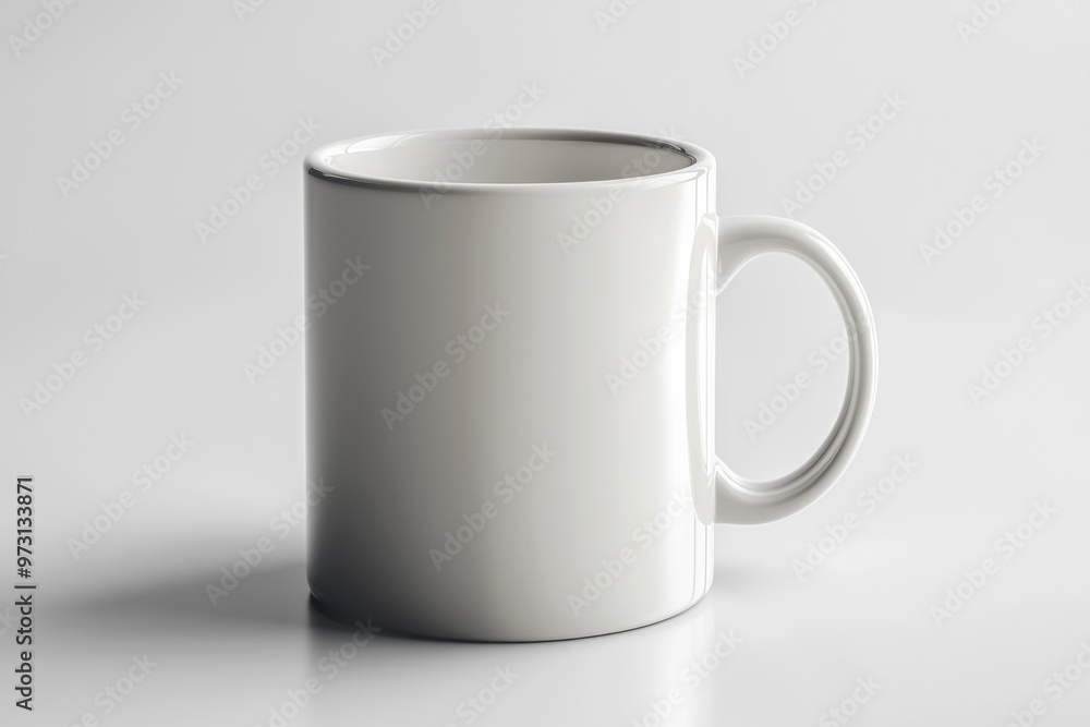 Coffee Mug Mockup on Isolated Background created with Generative AI Coffee Mug Mockup on Isolated Background created with Generative AI