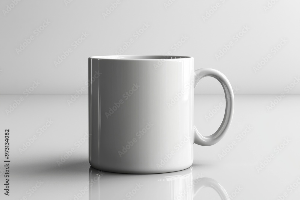 Coffee Mug Mockup on Isolated Background created with Generative AI Coffee Mug Mockup on Isolated Background created with Generative AI