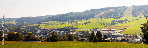 Foto willingen germany in summer panorama