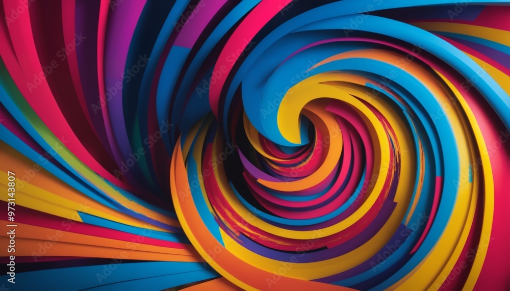 Colorful Spiral Abstraction Colorful Spiral Abstraction