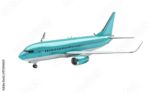 Airline Concept Travel Passenger isolated on white or transparent background