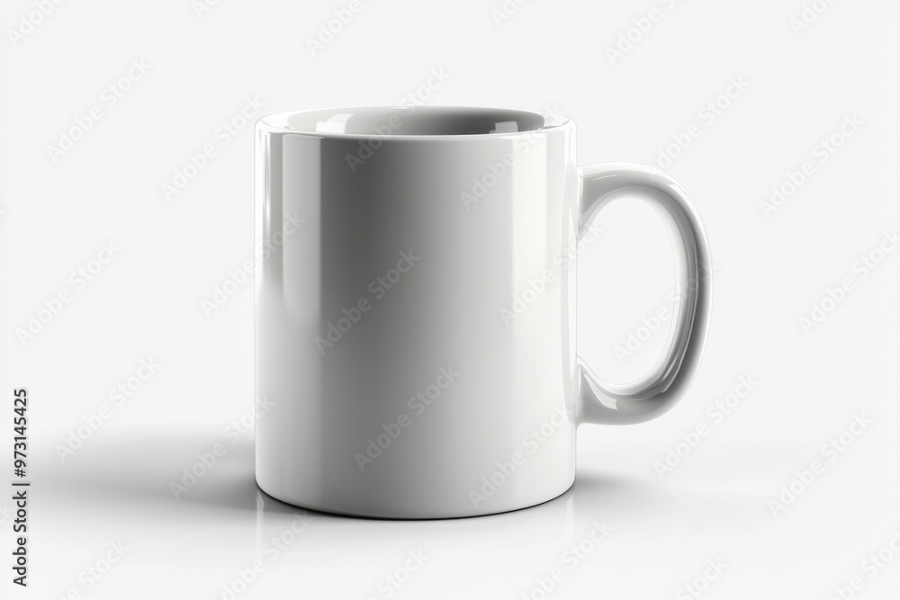 Coffee Mug Mockup on Isolated Background created with Generative AI Coffee Mug Mockup on Isolated Background created with Generative AI