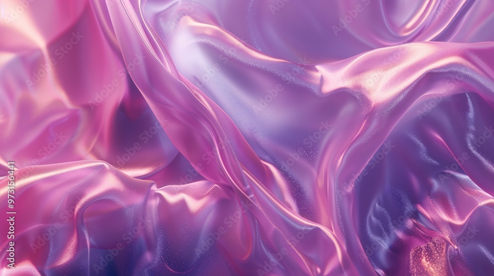 Abstract Pink and Purple Silk Fabric Texture Abstract Pink and Purple Silk Fabric Texture