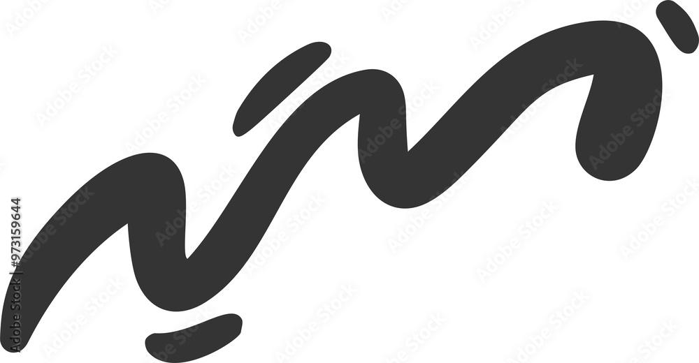 Swoosh lines, Underline brush swirl hand drawn stroke. Swishes and squiggle doodles. Decoration flourish and curvy design element. Black wavy graphic Swoosh lines, Underline brush swirl hand drawn stroke. Swishes and squiggle doodles. Decoration flourish and curvy design element. Black wavy graphic