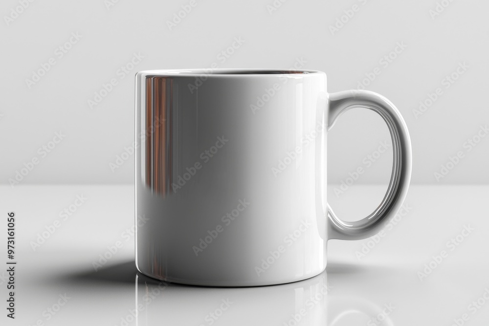 Coffee Mug Mockup on Isolated Background created with Generative AI Coffee Mug Mockup on Isolated Background created with Generative AI