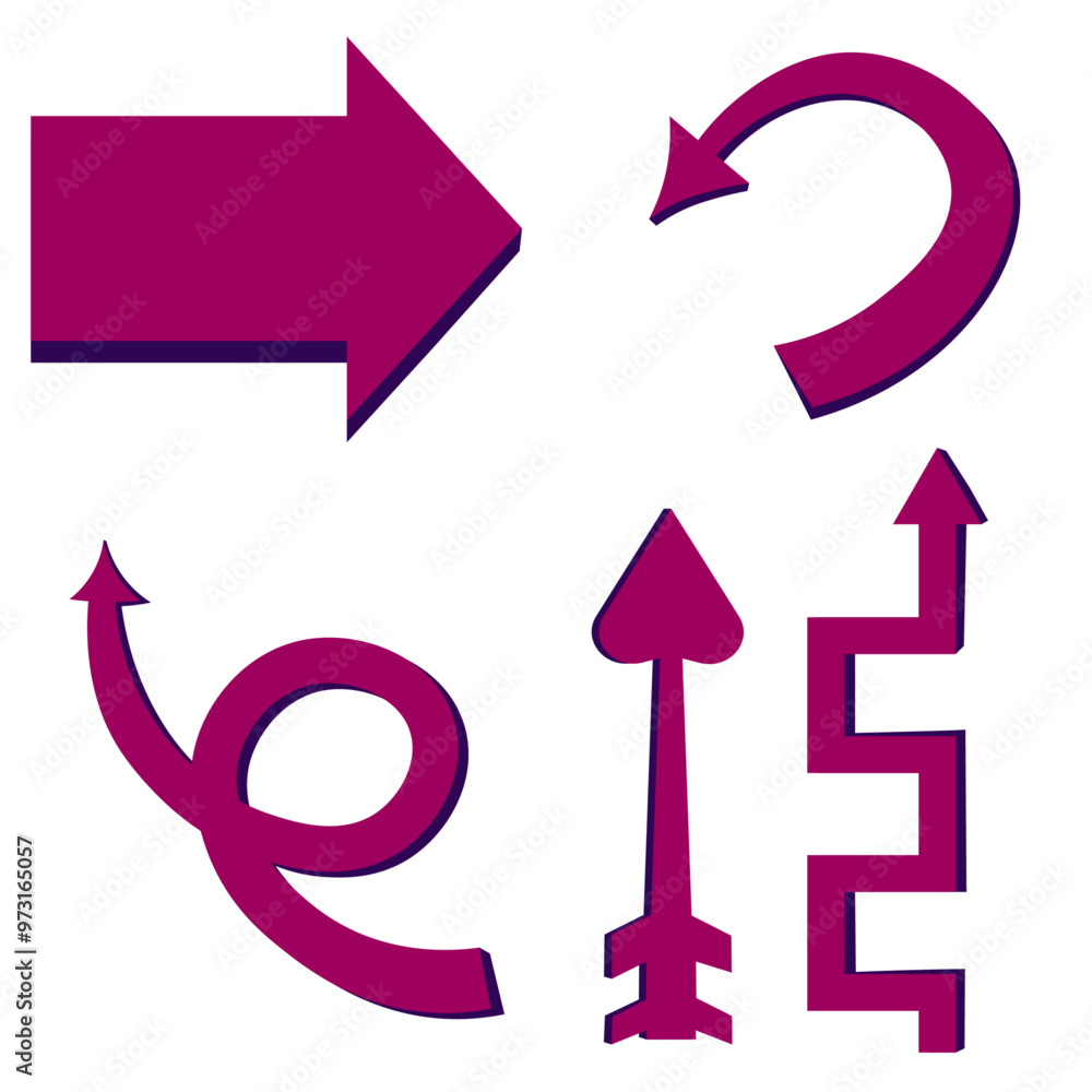 a set of volumetric power tools for arrow guides