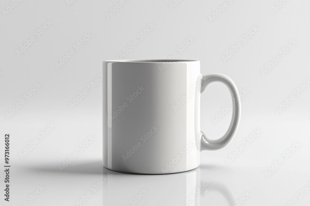 Coffee Mug Mockup on Isolated Background created with Generative AI Coffee Mug Mockup on Isolated Background created with Generative AI