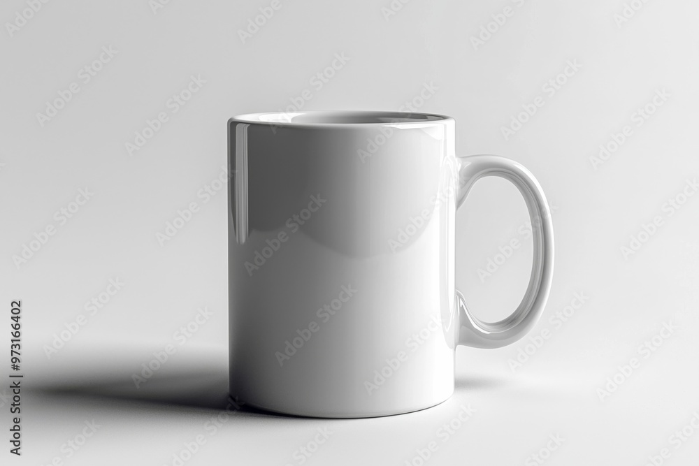 Coffee Mug Mockup on Isolated Background created with Generative AI Coffee Mug Mockup on Isolated Background created with Generative AI