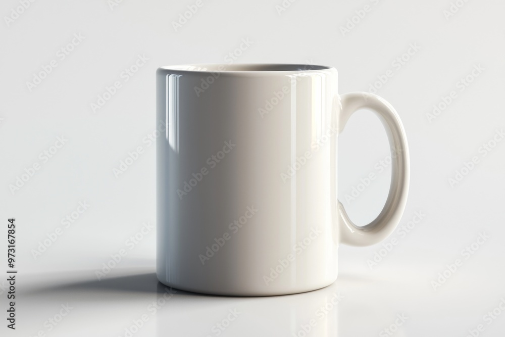 Coffee Mug Mockup on Isolated Background created with Generative AI Coffee Mug Mockup on Isolated Background created with Generative AI