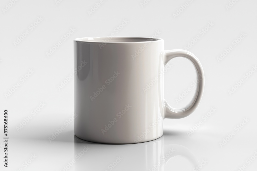Coffee Mug Mockup on Isolated Background created with Generative AI Coffee Mug Mockup on Isolated Background created with Generative AI