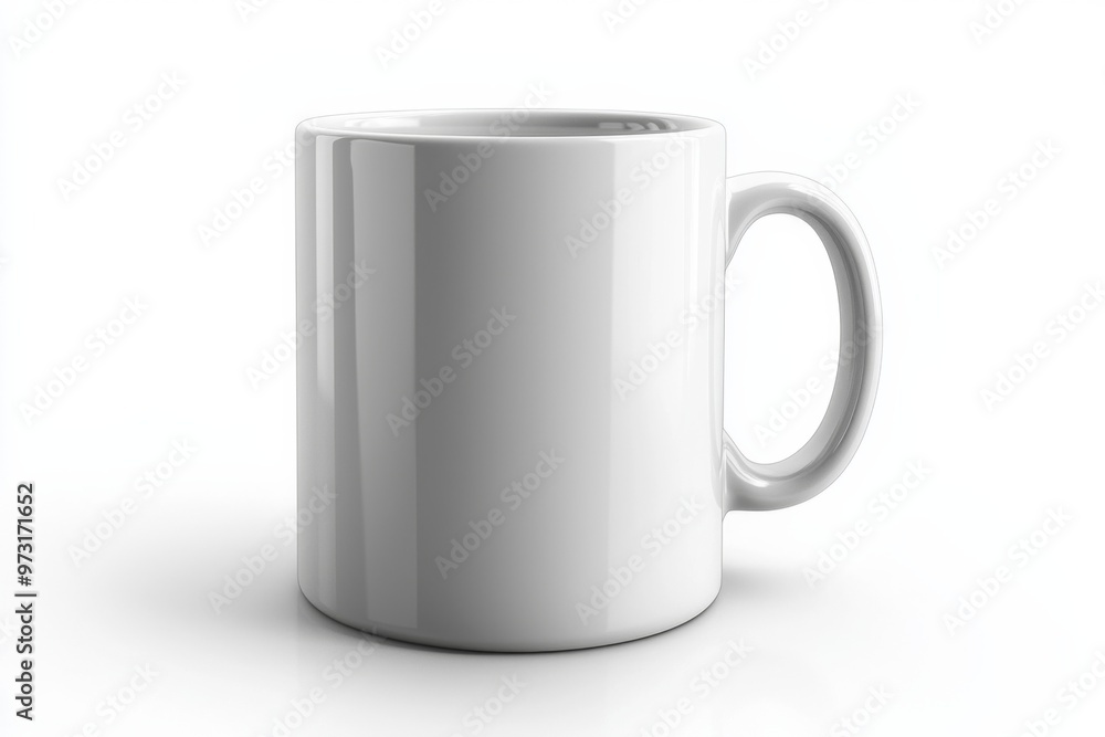 Coffee Mug Mockup on Isolated Background created with Generative AI Coffee Mug Mockup on Isolated Background created with Generative AI