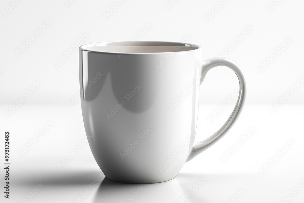 Coffee Mug Mockup on Isolated Background created with Generative AI Coffee Mug Mockup on Isolated Background created with Generative AI