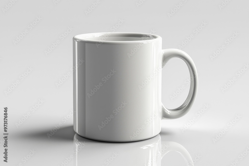 Coffee Mug Mockup on Isolated Background created with Generative AI Coffee Mug Mockup on Isolated Background created with Generative AI
