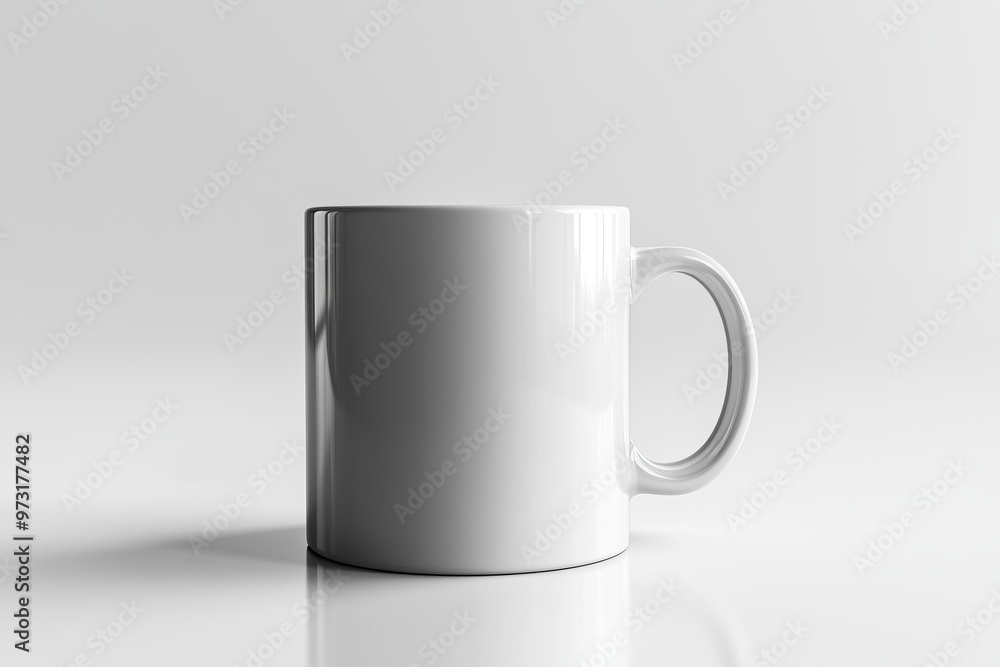 Coffee Mug Mockup on Isolated Background created with Generative AI Coffee Mug Mockup on Isolated Background created with Generative AI