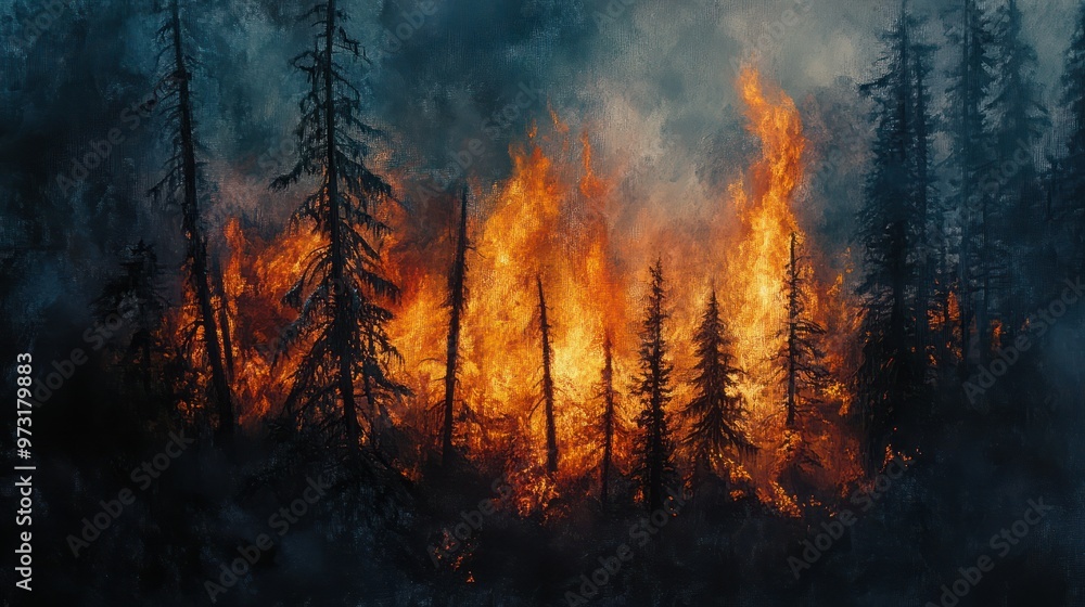 Incendie, feu de forêt Incendie, feu de forêt