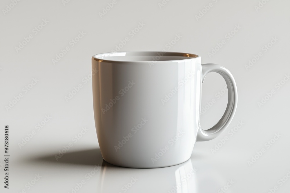 Coffee Mug Mockup on Isolated Background created with Generative AI Coffee Mug Mockup on Isolated Background created with Generative AI