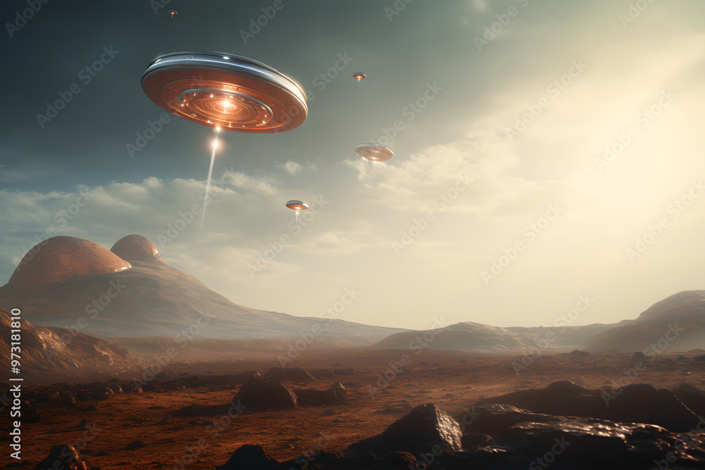 photo of a star ship on mars rocket ship landing on mars, mars photo of a star ship on mars rocket ship landing on mars, mars