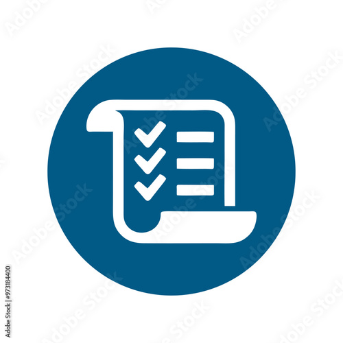 Check list, check mark, Check item, check mark icon vector logo template