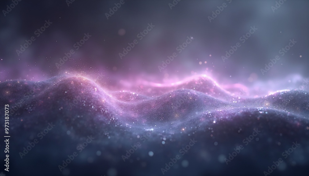Abstract cosmic background with shimmering light Abstract cosmic background with shimmering light