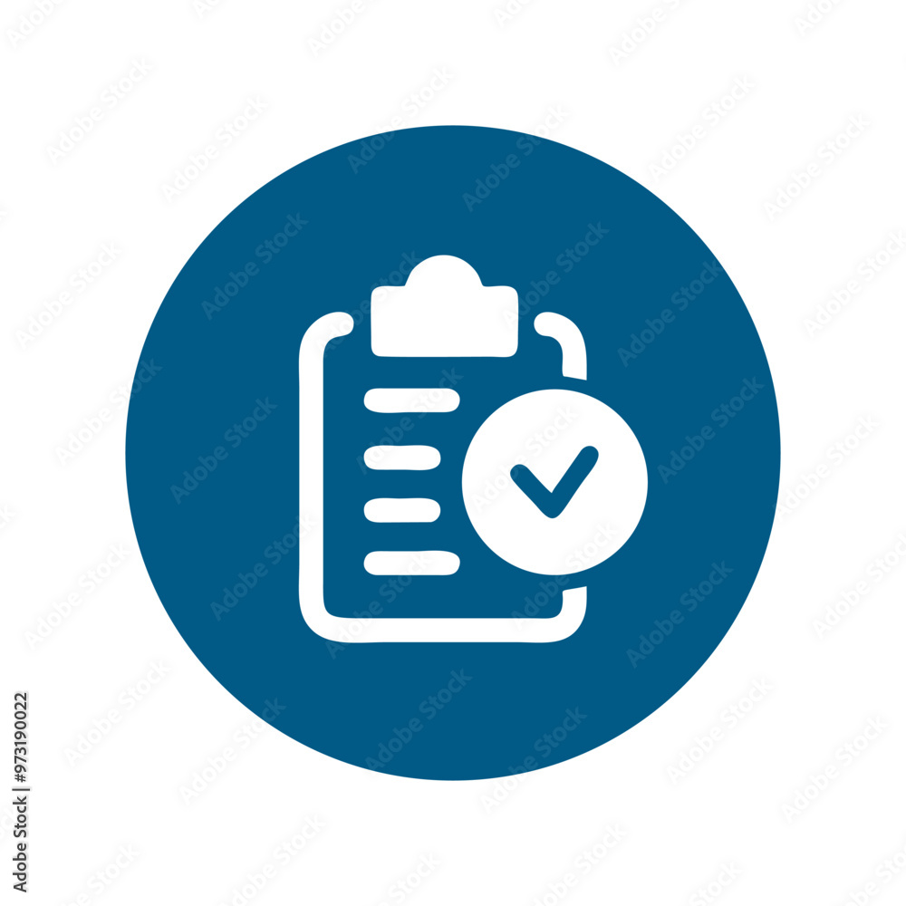 Check list, check mark, Check item, check mark icon vector logo template Check list, check mark, Check item, check mark icon vector logo template