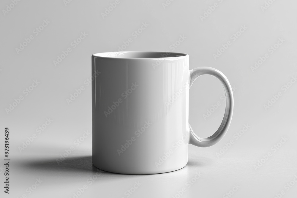 Coffee Mug Mockup on Isolated Background created with Generative AI Coffee Mug Mockup on Isolated Background created with Generative AI