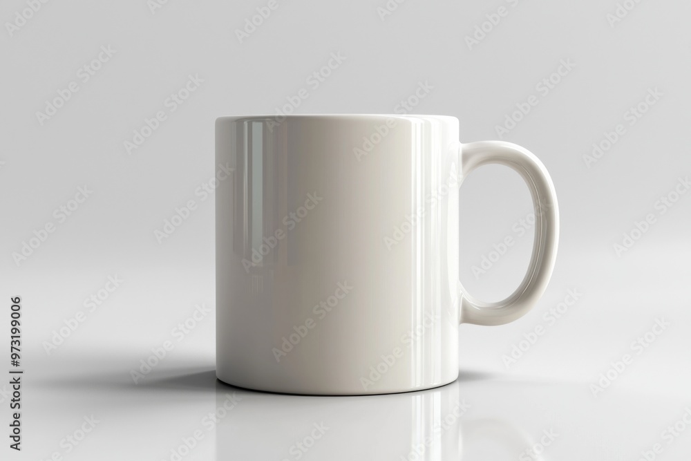 Coffee Mug Mockup on Isolated Background created with Generative AI Coffee Mug Mockup on Isolated Background created with Generative AI
