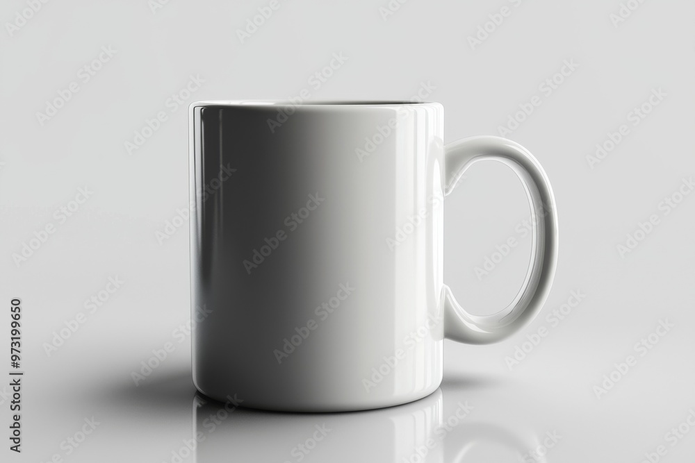 Coffee Mug Mockup on Isolated Background created with Generative AI Coffee Mug Mockup on Isolated Background created with Generative AI