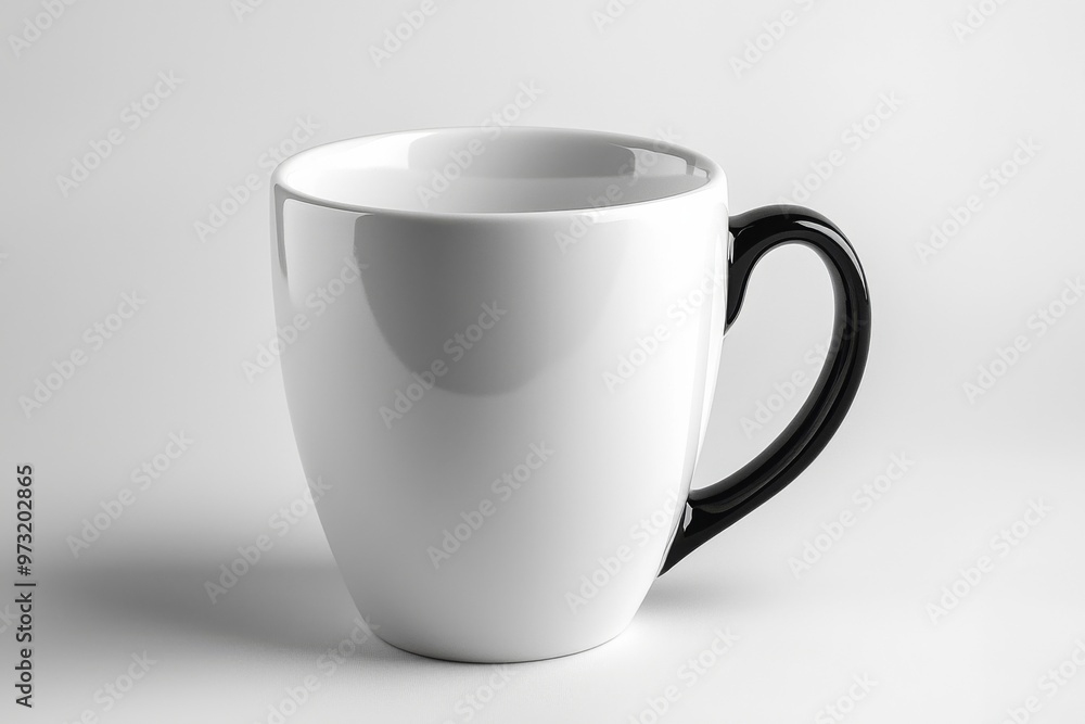 Coffee Mug Mockup on Isolated Background created with Generative AI Coffee Mug Mockup on Isolated Background created with Generative AI