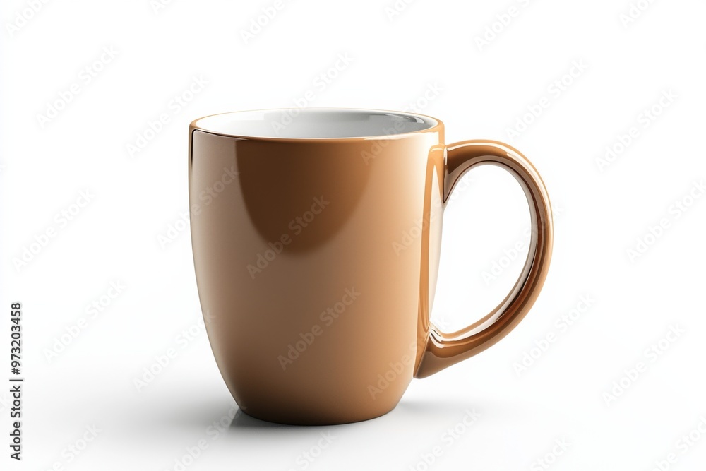 Coffee Mug Mockup on Isolated Background created with Generative AI Coffee Mug Mockup on Isolated Background created with Generative AI