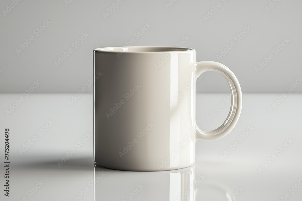 Coffee Mug Mockup on Isolated Background created with Generative AI Coffee Mug Mockup on Isolated Background created with Generative AI