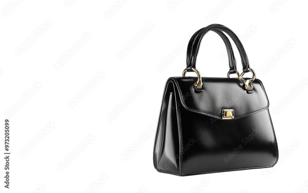 Black women handbag purse isolated on white or transparent background Black women handbag purse isolated on white or transparent background