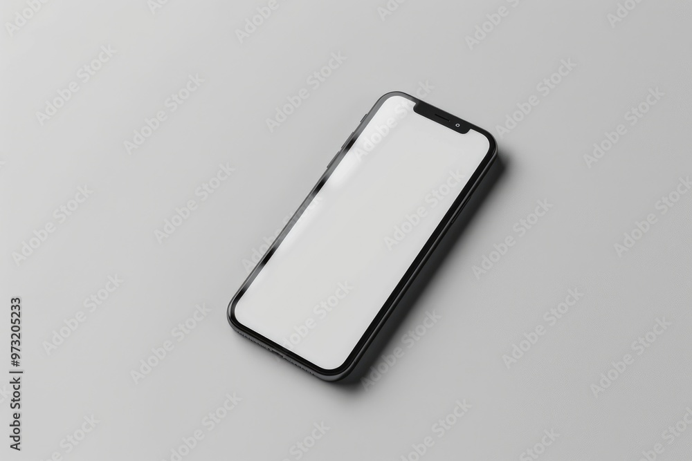 A close-up of an Phone with a black and white display showing no activity A close-up of an Phone with a black and white display showing no activity