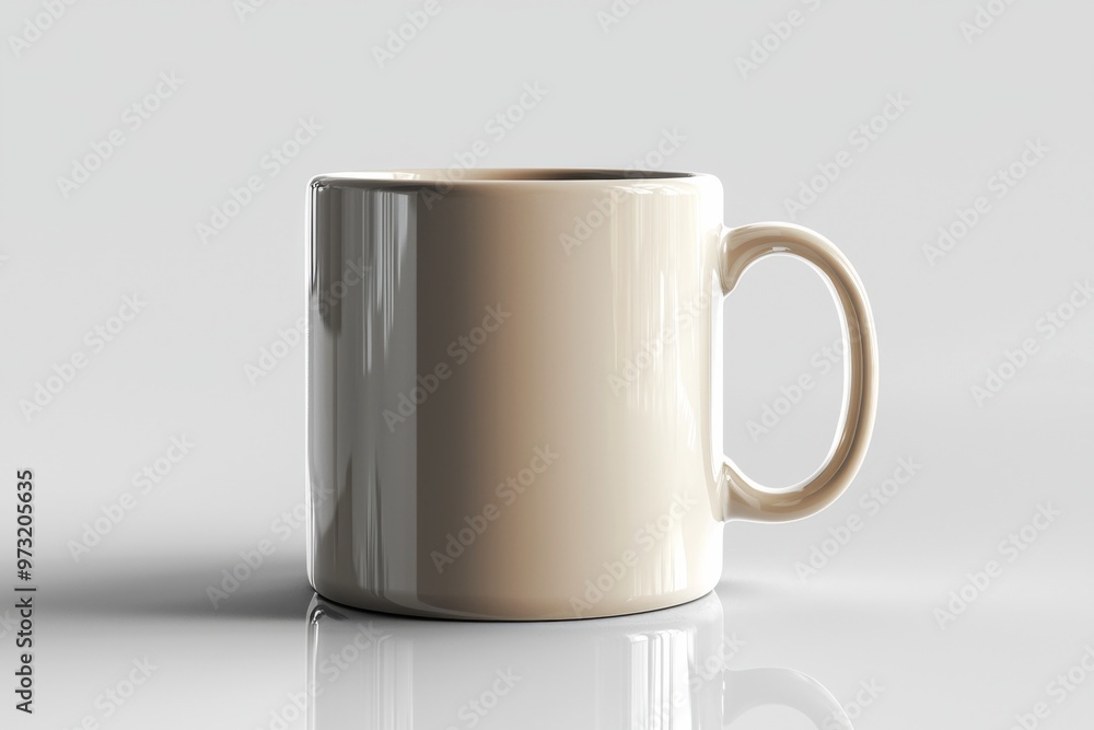 Coffee Mug Mockup on Isolated Background created with Generative AI Coffee Mug Mockup on Isolated Background created with Generative AI