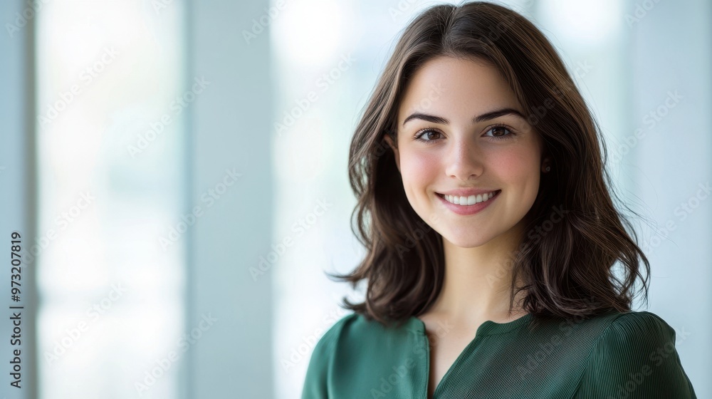 The Smiling Young Woman The Smiling Young Woman