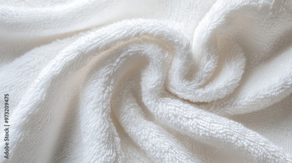 White Towel Texture for Backgrounds. AI generated illustration White Towel Texture for Backgrounds. AI generated illustration